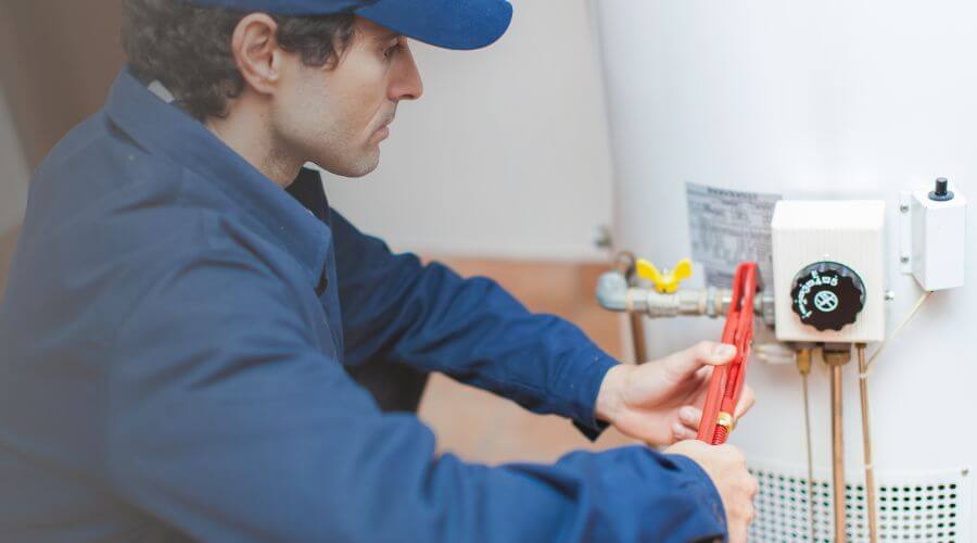 Professional water heater repair in Rozel, KS